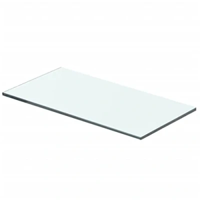 Abbildung von vidaXL Glasboden Glasscheibe Glasplatte für Glasregal Transparent 40 cm x 15