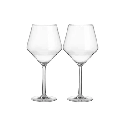 Abbildung von BRUNNER 0830220N.C71 Red Wineglass, 2 transparente Rotweingläser für Camping, Boot, Picknick, bruchsichere Kelche aus Tritan, Volumen 72 ml