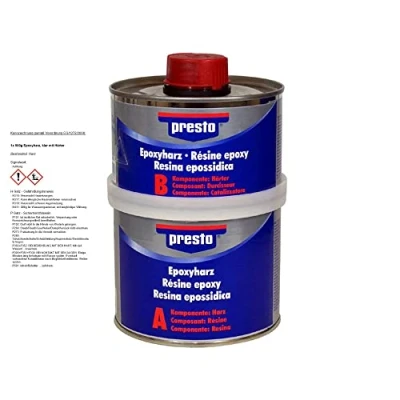 Abbildung von PRESTO 600579 Epoxy Klebstoff 500 grau