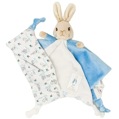 Abbildung von Offizielle Peter Rabbit Kuscheldecke Beatrix Potter Stofftier für Babys und Kleinkinder