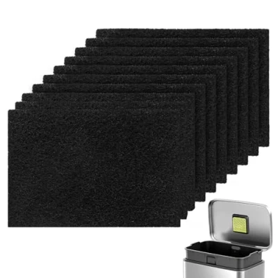 Abbildung von 10 Stück Aktivkohlefilter Bioeimer Filter, Kompost Behälter Ersatz Filter kompatibel mit Joseph Joseph, Aktiviert Kohlenstoff Filters für Küche Kompostbehälter Kohlefilter Biomülleimer
