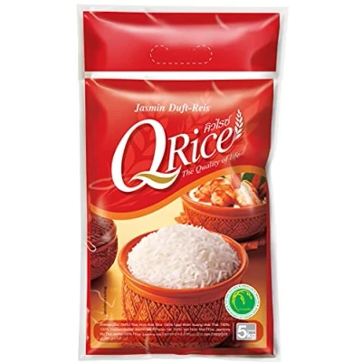 Abbildung von Q RICE Jasminreis 100% duftender Langkorn Reis Thai Hom Mali 1 x 5 kg