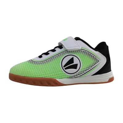 Abbildung von JAKO JSI Course Unisex Sneaker low für Kinder, Größe: 33, White/neon green Schuhe