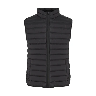 Abbildung von Urban Classics Basic Light Weigh Weste, Herren, Größe: 5XL, Black