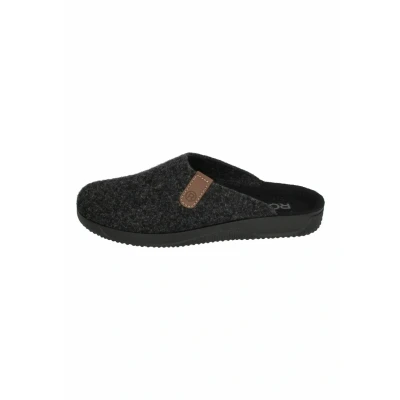 Abbildung von Rohde Damen, Frauen, Pantoletten, Slipper,Sandalen,Freizeitschuhe,Schlupfschuhe,schluepfschuhe,Slipper,Slides,Slip ons,Mules,ANTHRAZIT,39 EU