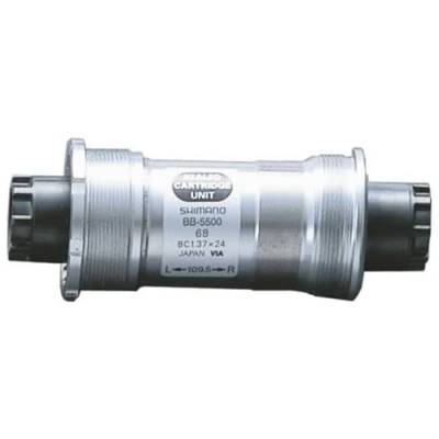 Abbildung von Shimano Unisex Erwachsene BB 5500 Innenlager, Silber, 118.5 mm