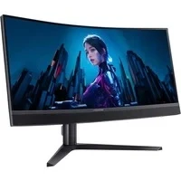 Abbildung von Predator X34V3 Gaming Monitor 34 Zoll (86 cm Bildschirm) UWQHD, VA, 180Hz DP/Type C, 100Hz HDMI, 1ms(GTG), DP 1.4, 2xHDMI 2.0, Type C 90W, USB HUB, Curved, höhenverstellbar, FreeSync Premium