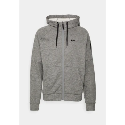Abbildung von Nike Performance Sweatjacke, Herren, Größe: XL, Dark grey heather/particle grey/black