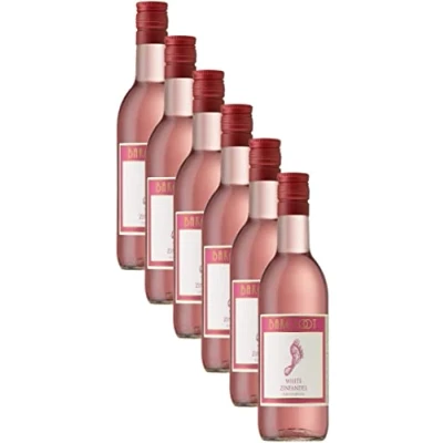 Abbildung von Barefoot White Zinfandel Kleinflasche Lieblich (12 x 0.187l)