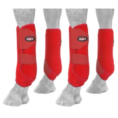 Abbildung von Tough 1 Extreme Sportstiefel Set, belüftet, Rot, Größe M