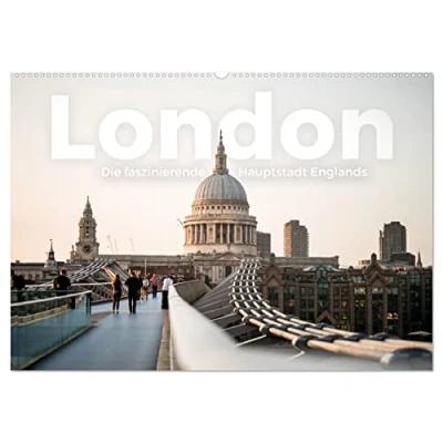 Abbildung von London Die faszinierende Hauptstadt Englands. (Wandkalender 2025 DIN A2 quer), CALVENDO Monatskalender