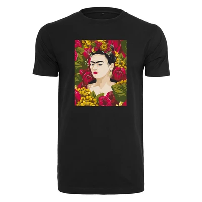 Abbildung von Merchcode Kurzarmshirt Damen Ladies Frida Kahlo Portrait Tee (1 tlg)