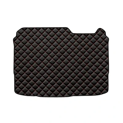Abbildung von F CORE Kofferraummatte Autos für Peugeot 207 CC 02.07 12.12 Cabrio SCHWARZ/ROT