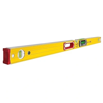 Abbildung von Stabila TECH 196 DL 19826 Digitale vaterpas #####mit Rutschstopper, #####inkl. Tasche 122 cm 0.5 mm/m