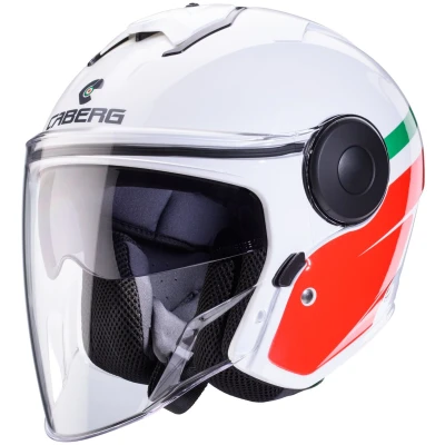 Abbildung von Caberg Soho Jethelm Zephir Italia weiss / grün rot XXL