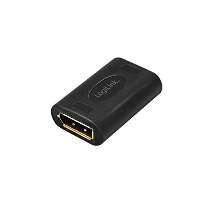 Abbildung von LogiLink CV0145 DisplayPort Adapter (Buchse/Buchse) UHD 8K@60Hz, zur Verlängerung des Signals