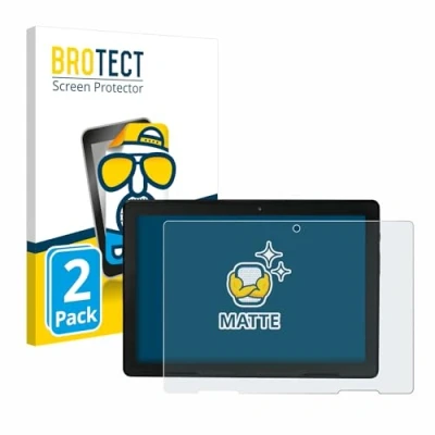 Abbildung von BROTECT Entspiegelungs Schutzfolie für MEDION E10900 10&quot; (2 Stück) Matte Displayschutz Folie, Anti Reflex, Fingerprint