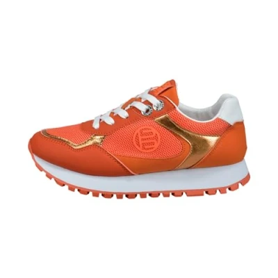Abbildung von TT.BAGATT Sneaker low orange/metallics, Damen, Größe: 41, Orange/metallics Schuhe