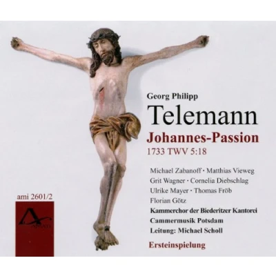 Abbildung von Telemann: Johannes Passion 1733 (TWV 5:18)