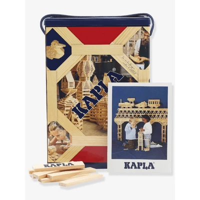 Abbildung von KAPLA® Bausteine 200 Stück aus Pinienholz in einer Box Spielbausteine, (200 St)