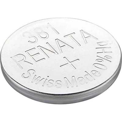 Abbildung von Uhrenbatterie Renata Swiss Made 381 oder SR1120SW AG8 1,5 v (1 x SR 1120 SW)