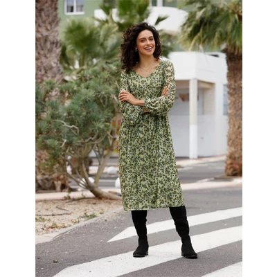Abbildung von Inspirationen A Linien Kleid &quot;Meshkleid&quot;