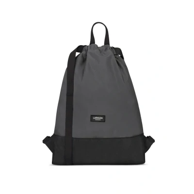 Abbildung von Larkson NO 7 Turnbeutel Tagesrucksack, Größe: One Size, Dunkelgrau