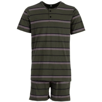 Abbildung von Henry Terre Schlafanzug Pyjama Set Shorty Streifen