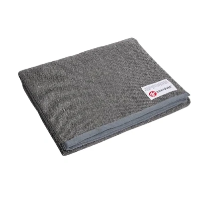 Abbildung von Manduka Wool Yoga Blanket Sediment