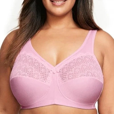 Abbildung von Glamorise Full Coverage Bra Damen, Pink Meliert,105B