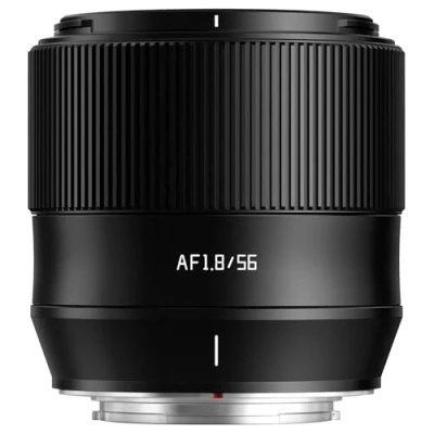 Abbildung von TTArtisan AF 56mm F1.8 XF Objektiv für X Mount Autofokus APS C Rahmenkameras A1 A10 M1 T1 T10 T100 PR01 PR03 E1 E2S XS10 H1 H2S und mehr.(schwarz)