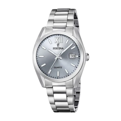 Abbildung von Festina Clasico Uhr, Herren, Größe: One Size, Grey