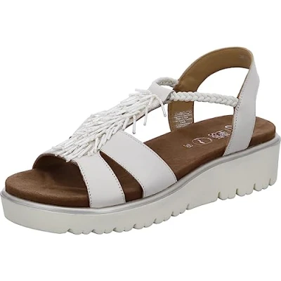 Abbildung von Ara BILBAO Riemchensandale, Sommerschuh, Sandalette, Keilabsatz, mit hübscher Verzierung