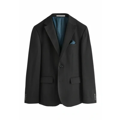 Abbildung von Next Textured Sakko, Herren, Größe: 54xR, Black