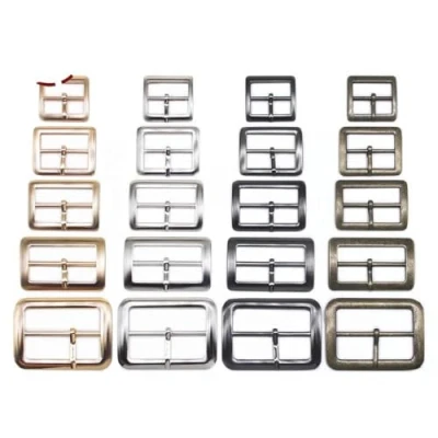 Abbildung von RIJPEX Neu 10 Stück/Lot 20 mm/25 mm/30 mm/35 mm/40 mm Silber Bronze Gold Quadratische Metallschuhe Tasche Gürtelschnallen Dekoration DIY Zubehör Nähen 30MM Gunblack 702 Stück