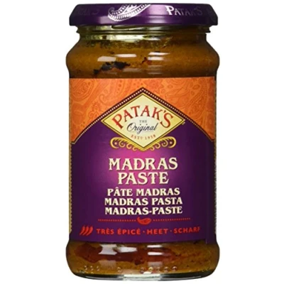 Abbildung von Patak&#039;s Würzpaste für Madras Curry 283 g