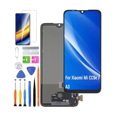 Abbildung von HLYGZX Ersatz Display für Xiaomi Mi CC9e / A3 LCD Bildschirm TFT, M1906F9SH M1906F9SI Touch Digitizer Assembly Reparaturteile Kit(Ohne Fingerabdruck)