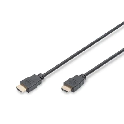 Abbildung von DIGITUS HDMI Kabel Full HD 3m Ethernet, ARC, CEC, 3D, Dolby Kompatibel mit PS4, PS5, Xbox Schwarz