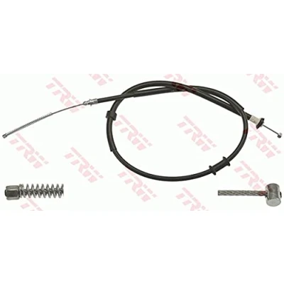 Abbildung von TRW GCH642 Handbremsseil 1402, 1155 Trommelbremse FORD: KA Schrägheck