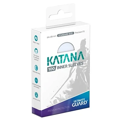 Abbildung von Sammelkarte UG Katana Inner Sleeves Japanse Size (100 ct)