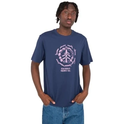 Abbildung von Element Findings FÜR Tshirt print, Herren, Größe: XS, Blue