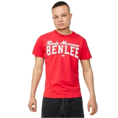 Abbildung von Benlee Normale Passform LOGO Tshirt print, Herren, Größe: Large, Red