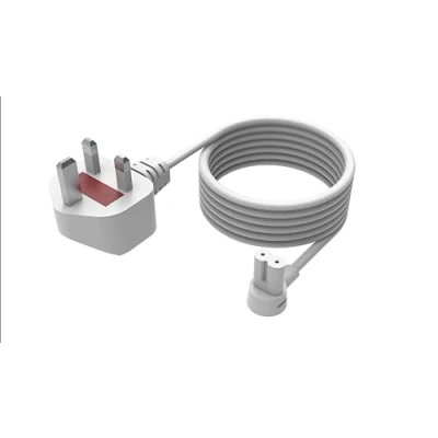 Abbildung von Flexson Stromkabel für Sonos Era 100 und 300, RAY, ARC, SUB (GEN 3), Mini, AMP, Beam, Play Base, Play5 2), Weiß, 5 m