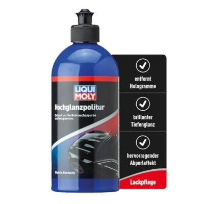 Abbildung von LIQUI MOLY Hochglanzpolitur 500 ml Lackpflege/Lackreinigung/Politur Art. Nr.: 21762, farblos