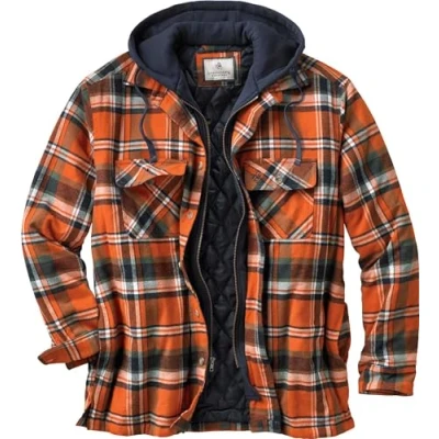 Abbildung von Legendary Whitetails Herren Maplewood Kapuzenjacke Hemdjacke, Tomahawk Plaid, XXL