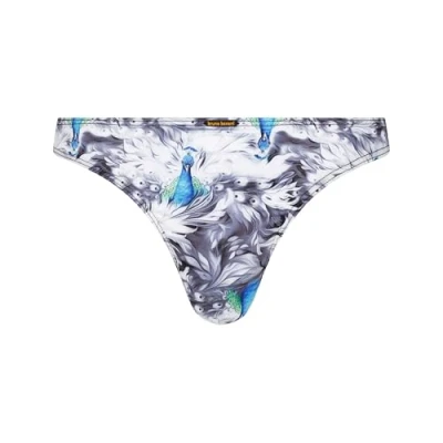 Abbildung von Bruno Banani Herren Blue Bird String, Pfau Print, M EU
