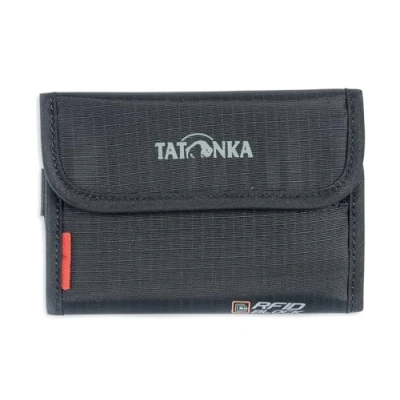 Abbildung von Tatonka Geldbeutel Money Box RFID B Geldbörse mit Blocker TÜV geprüft schwarz 9 x 13 1 cm
