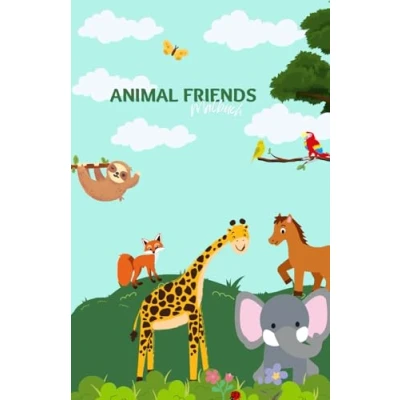 Abbildung von Animal Friends Malbuch: Tierisches Malbuch mit großen Motiven ab 2 Jahren