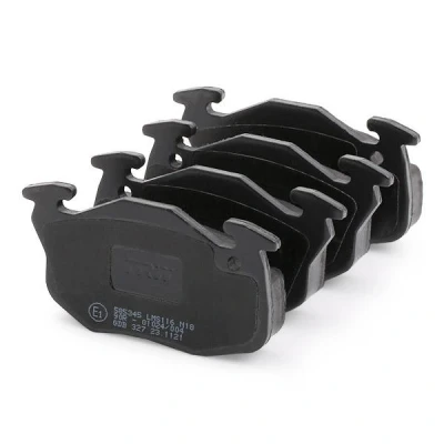 Abbildung von RIDEX 402B0073 Bremsbelagsatz Vorderachse Low Metallic mit integriertem Verschleißsensor Anti Quietsch Blech RENAULT: 19 II Cabrio