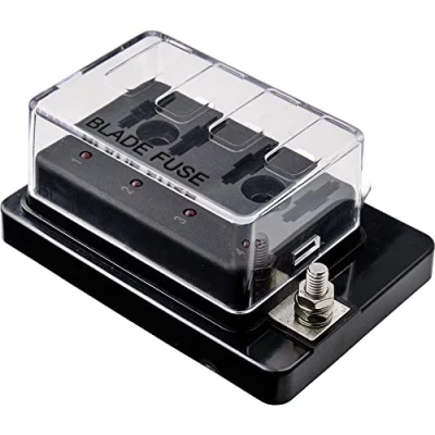 Abbildung von TRU COMPONENTS TC 9070396 Kfz Sicherungshalter mit Statusanzeige Passend zu Standard Flachsicherungen 30 A 32 V/DC 1 St